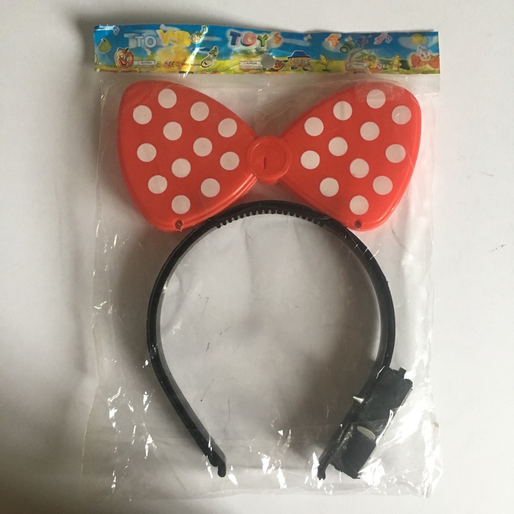 Light Up Head Band - Red